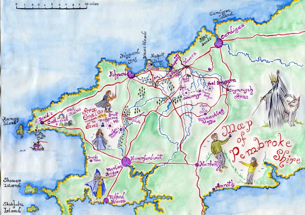 A map of the domain of the Stone of Gardar